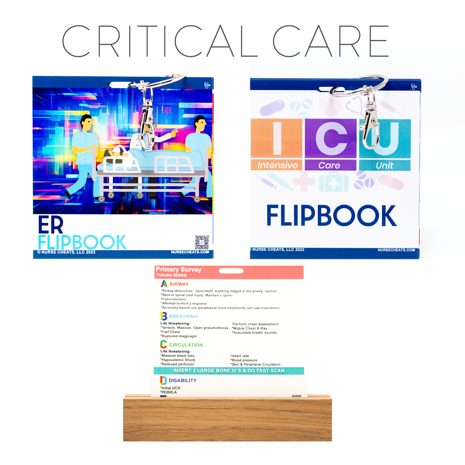 Critical Care badge buddies for new nurses