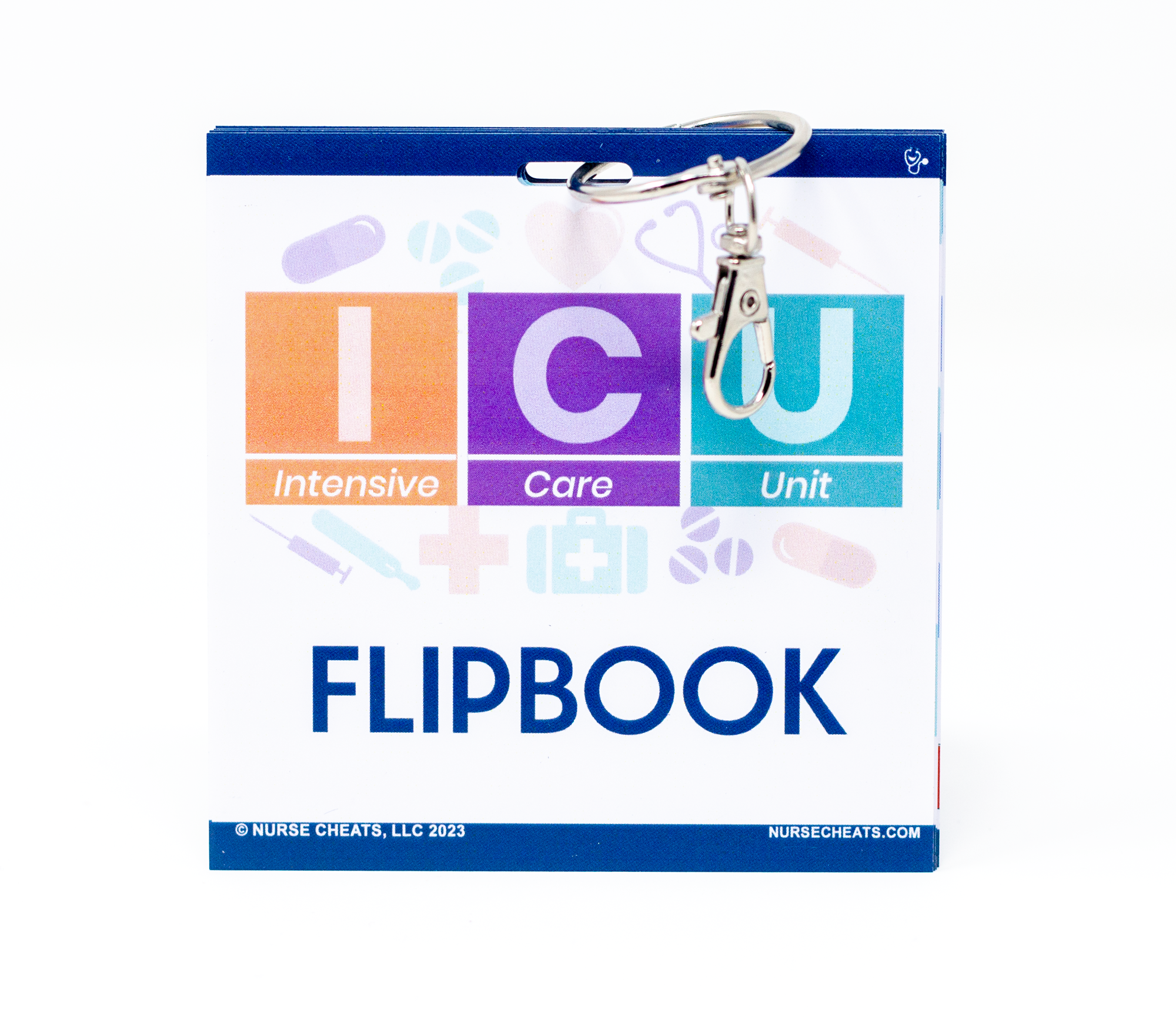 This badge buddy book contains comprehensive information about the ICU. It is perfect for ICU nurses, new nurses and critical care.