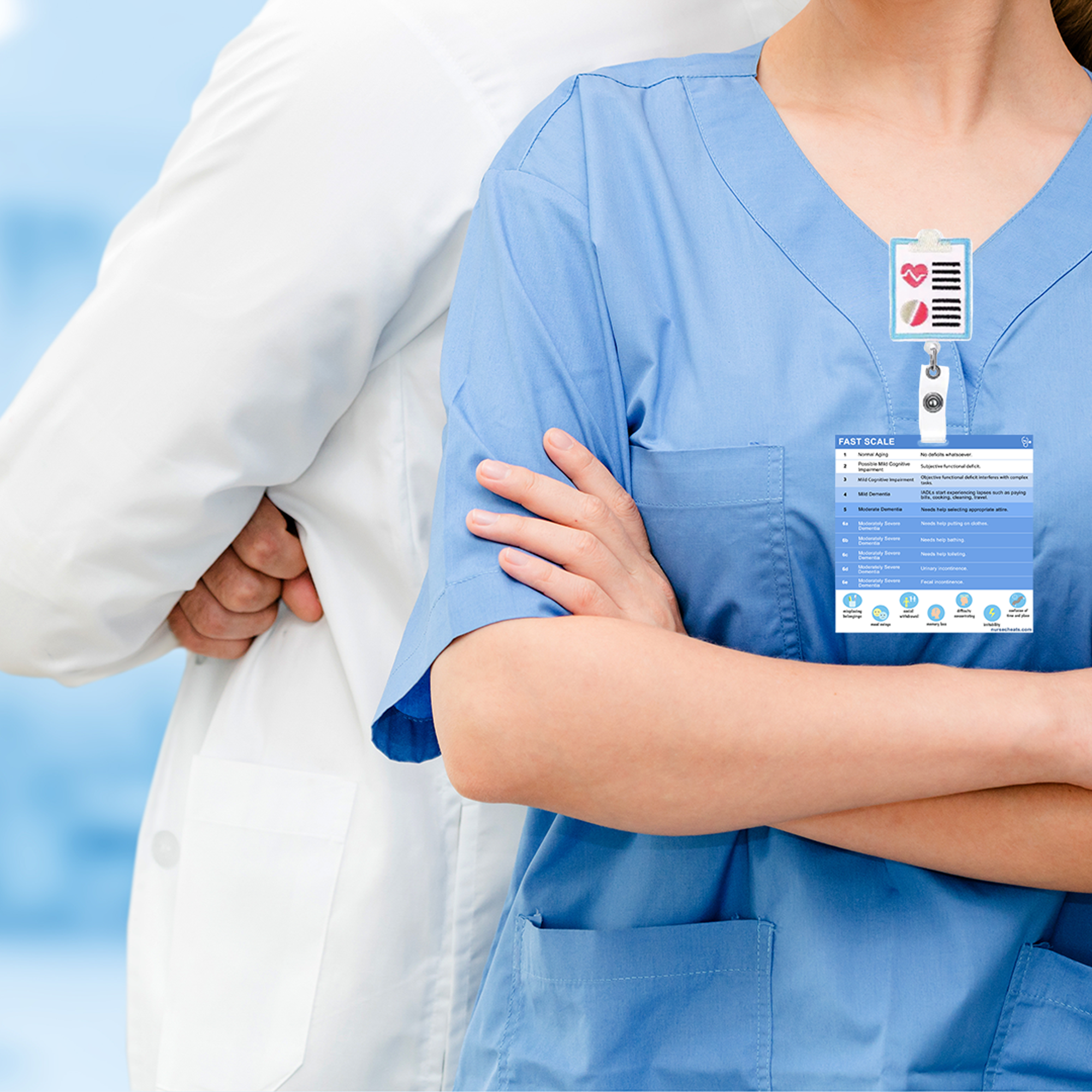 Our Hospice FAST badge is perfect for nurses in the role of Hospice Nurse.