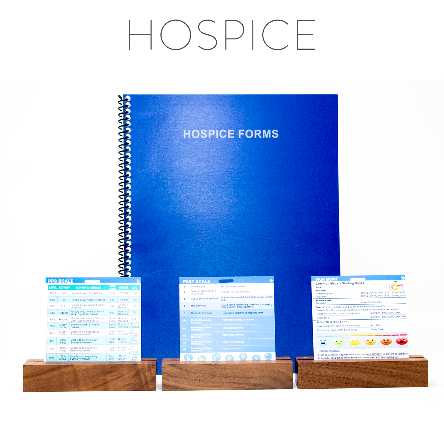 Our Ultimate Hospice collection with forms, badges and everything you need to get started in Hospice.
